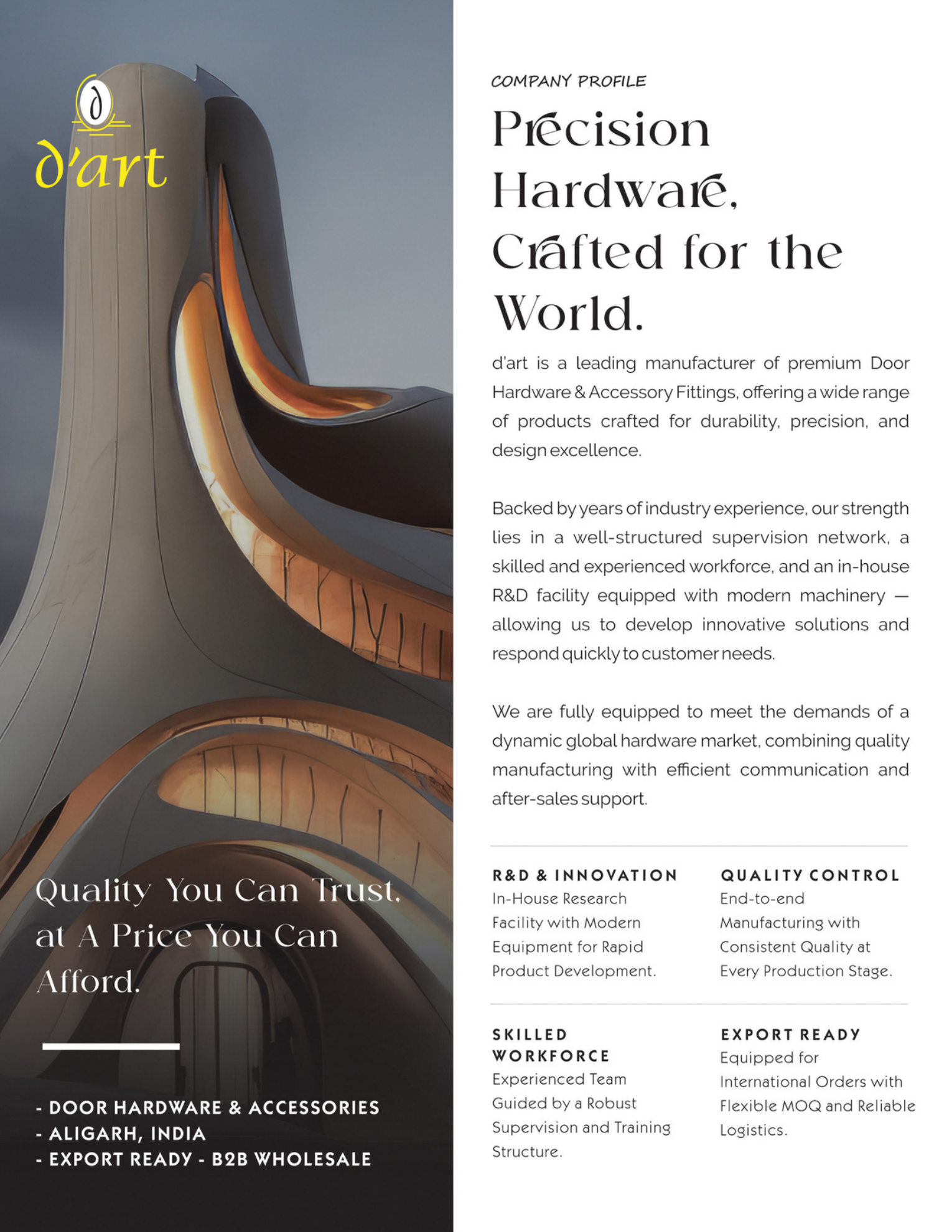 d'art Company Profile