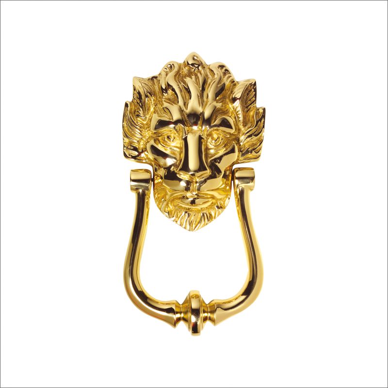 IB451 Lion Head Door Knocker
